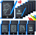 Nezyo 16 Pack 4.5 Inch Mini LCD Writing Tablet for Kids,Blue