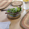 Homespice Russet Jute Braided Trivets Ideal as Hot Pads, Round 8" Set of 3