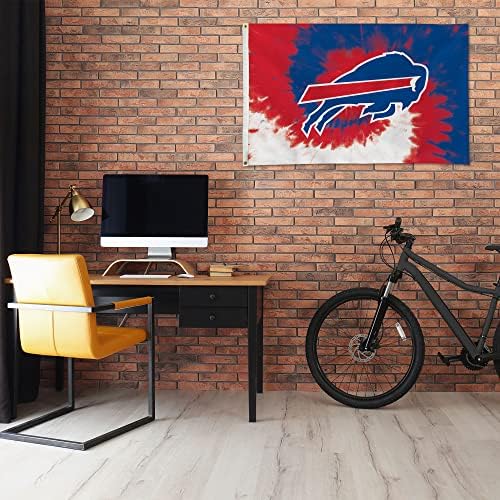 NFL Rico Industries Standard 3' x 5' Banner Flag Single Sided - Indoor or Outdoor - Home Décor