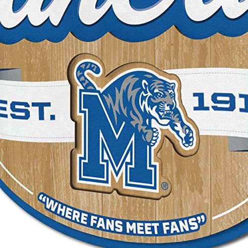 YouTheFan NCAA Officially-licensed FanCave 3D wall art - ready-to-hang, 3D multi-layered construction - floating wall mount design - Perfect fan gift