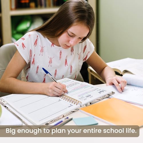 Planner 2026-2027, Weekly & Monthly Academic Calendar, Jul 2026 – Jun 2027