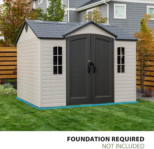 Lifetime Outdoor Storage Shed, 10 x 8 Foot