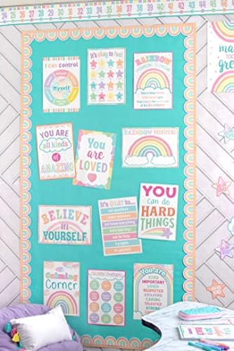 Teacher Created Resources Pastel Pop Calming Strategies Educational Poster Pack (TCR8439)