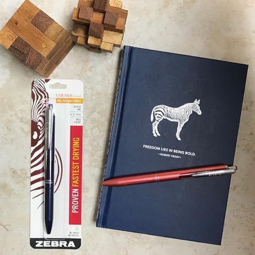 Zebra Pen SARASA Grand Retractable Gel Pen, Black Ink, 0.7mm, 1-Pack