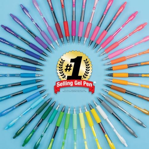 PILOT G2 Premium Gel Ink Pens, Fine Point 0.7mm, Assorted Inks, 20 Count