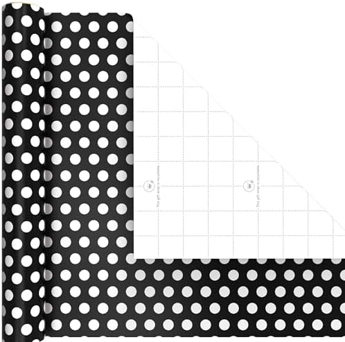 Hallmark Wedding Wrapping Paper Mini Rolls, 3-Pack, 60 Sq. Ft.