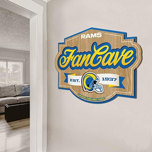YouTheFan NFL Los Angeles Rams FanCave Wall Art