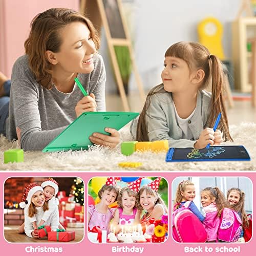 Zhehao 32 Pcs LCD Writing Tablet for Kids 8.5" Erasable Doodle Board
