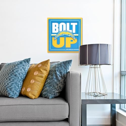 YouTheFan NFL Los Angeles Chargers Slogan Series 3D Wall Art
