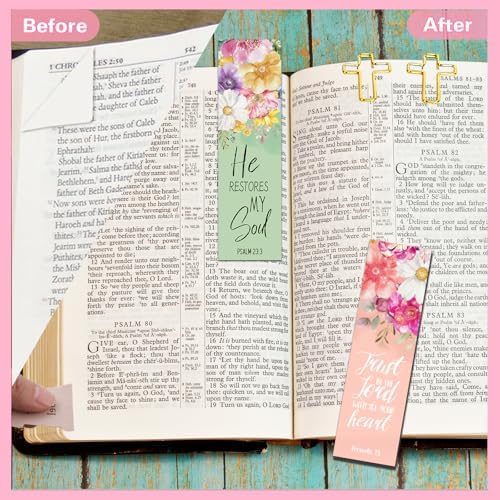 HRFGWDD 91-Piece Bible Study Supplies, Bible Journaling Kit for Women