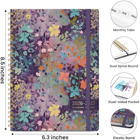 ZOTIA Planner 2026-2027 Weekly & Monthly Calendar Planner Jul 2026-Jun 2027