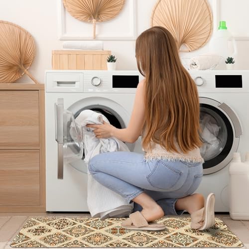 Kitchen Rugs and Mats Set of 2,Floor Mats for Home Kitchen Decor Mat