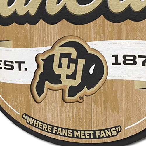 YouTheFan NCAA Officially-licensed FanCave 3D wall art - ready-to-hang, 3D multi-layered construction - floating wall mount design - Perfect fan gift