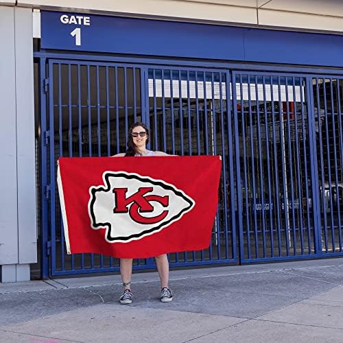 NFL Rico Industries Standard 3' x 5' Banner Flag Single Sided - Indoor or Outdoor - Home Décor