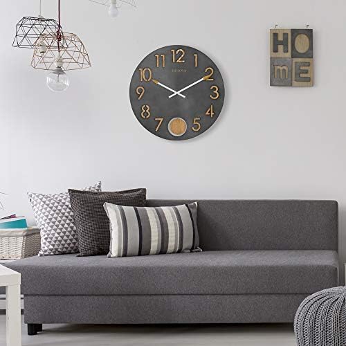 Bulova C4119 Flatiron Wall Clock