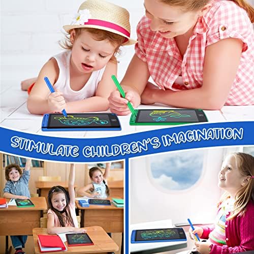 Zhehao 64 Pcs LCD Writing Tablet Bulk for Kids, 8.5 in, Colorful, Colorful