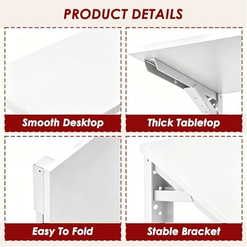 Need Wall Mounted Folding Table for Office Laundry