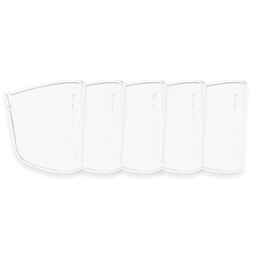 3M Versaflo Standard Visor M-925, Case of 5 | Polycarbonate, Economical, M-Series, For Painting, Welding, Paint Preparation