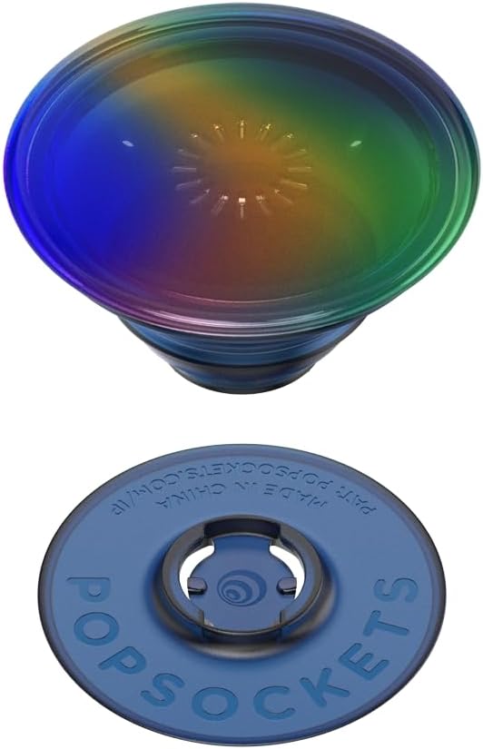PopSockets Adhesive Phone Grip, Holder- Night Aura | Secure Comfortable Hold, Anti-Drop, Kickstand, Plant, Girly, Women