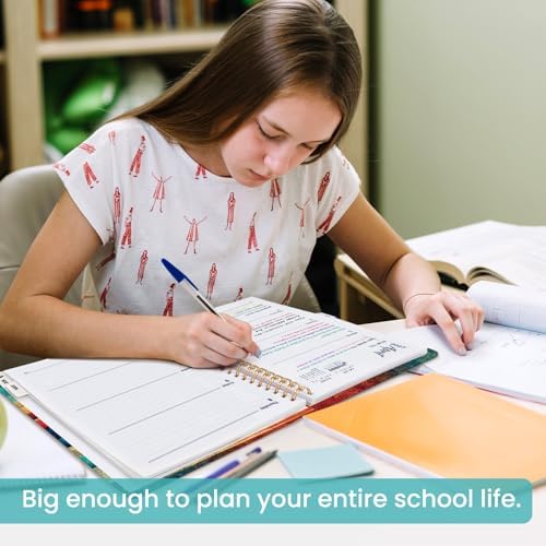 Planner 2026-2027, Weekly & Monthly Academic Calendar, Jul 2026 – Jun 2027