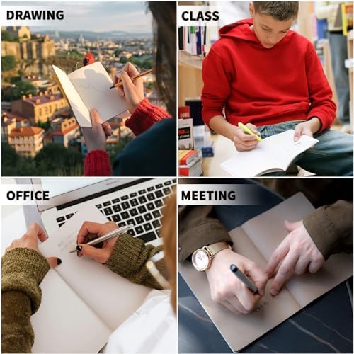 50 Pack A5 Lined Kraft Notebook Journals 8.3x5.5 In，Travel Journals Notebooks Bulk，Subject Notebooks 34 Sheets 68 Pages for Writing School Office Supplies (Lined-50 Pack)