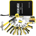 DOWELL 24 pcs Homeowner Tool Set, Home Repair Hand Tool Kit