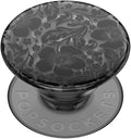 PopSockets Adhesive Phone Grip, Holder- Black Lace | Secure Comfortable Hold, Anti-Drop, Kickstand, Plant, iPad, Removable, Popper