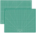 Headley Tools Thickened 36 x 48 Inch Self Healing Sewing Cutting Mat, A0 Rotary Cutting Sewing Mat for Crafts, Double Sided 5-Ply Table Cutting Board for Fabric Quilting Leather Hobby, Green