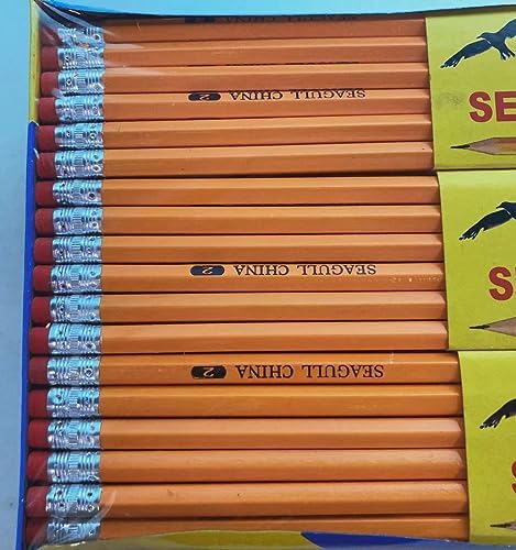 Seagull #2 HB Pencils, Pre-Sharpened, 144 Count