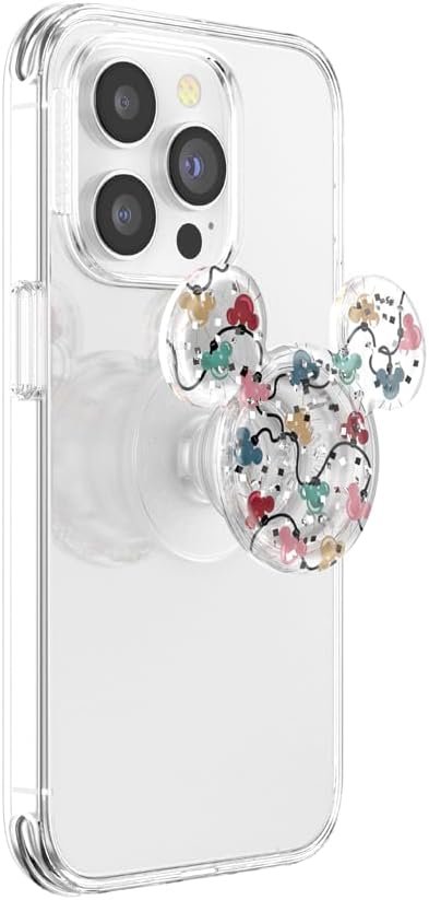 PopSockets Adhesive Phone Grip, Holder- Holiday Lights | Secure Comfortable Hold, Anti-Drop, Kickstand, Disney, Mickey Mouse, Minnie, Christmas
