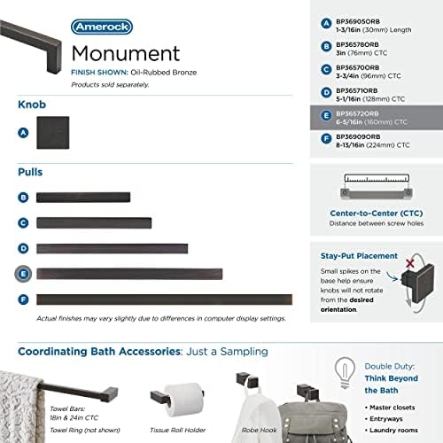 Amerock 6-5/16" Monument Oil-Rubbed Bronze Drawer Pull
