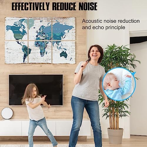 YPY Acoustic Panels Soundproof Wall Panels: Sound Absorbing Panels