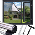 SUNBABY Window Privacy Film, One Way Mirror & Heat Blocking, 29.5"x78.7"