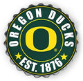 foco NCAA Team Logo Metal Bottle Cap Hanging Wall Sign