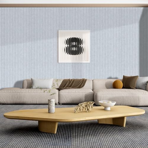 TO-TH Acoustic Panels Decorative Soundproof Wall Panel 5 Pack, Light Camel