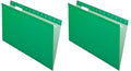 Pendaflex Reinforced Hanging Folders, Legal Size, Bright Green, 1/5 Cut, 25/BX (4153 1/5 BGR) (Pack of 2)
