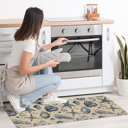 Kitchen Rugs and Mats Set of 2,Floor Mats for Home Kitchen Decor Mat