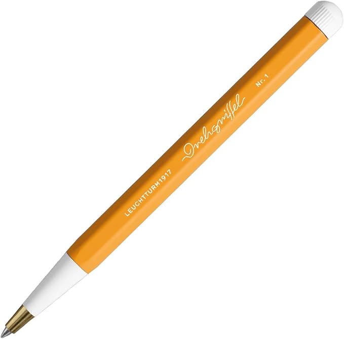 LEUCHTTURM1917 - Drehgriffel Writing Pen (Rising Sun) - Ballpoint Pen with Royal Blue Ink Included