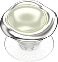 PopSockets Adhesive Phone Grip, Holder- Eye Silver | Secure Comfortable Hold, Anti-Drop, Kickstand, Pearl, Pretty, Bling, Crystal, Enamel, Designs