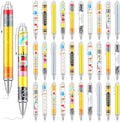 30 Pcs Back to School Teacher Pens Appreciation Gifts Bulk Funny Ballpoint Pens Motivational Inspirational Thank You Teacher Gift for Student First Day of School Employee Coworker Office Supplies