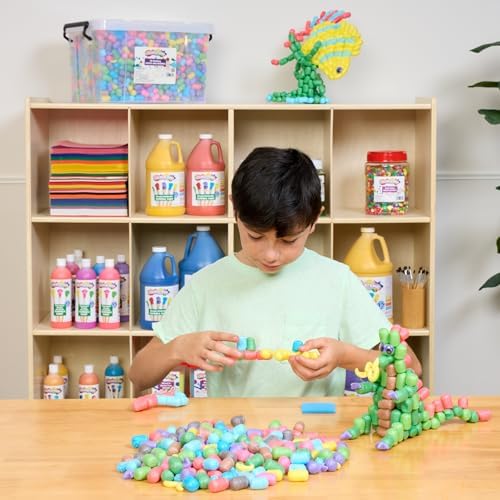 Colorations 3D Building Puffs & Shapes - 3000 Pieces