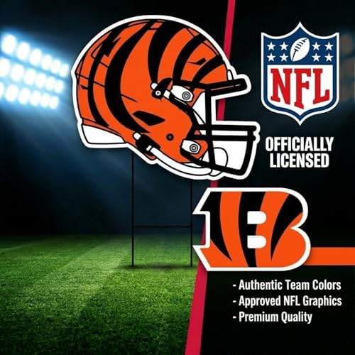 NFL Logo & Helmet 2 Pack Yard Sign Set