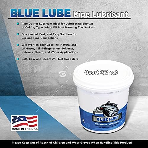 SUPPLYGIANT SWQMCMV32 Pipe Lube Pipe Lubricant; 1 Quart