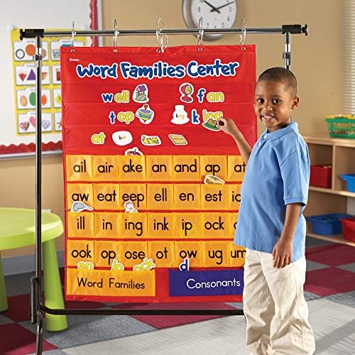 Learning Resources Word Families & Rhyming Center Pocket Chart