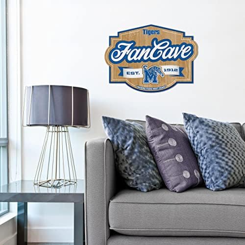 YouTheFan NCAA Officially-licensed FanCave 3D wall art - ready-to-hang, 3D multi-layered construction - floating wall mount design - Perfect fan gift