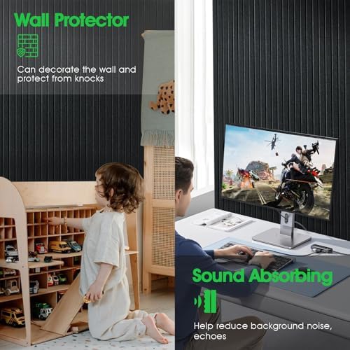 Large Felt Bulletin Board 48" x 24", Black