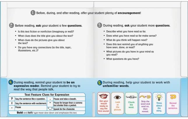 Really Good Stuff Read with Me Folders, Set of 12