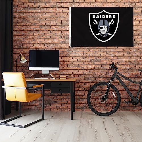 NFL Rico Industries Standard 3' x 5' Banner Flag Single Sided - Indoor or Outdoor - Home Décor