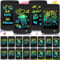 Zhehao 20 Pcs 6.5 Inch LCD Writing Tablet for Kids, Black