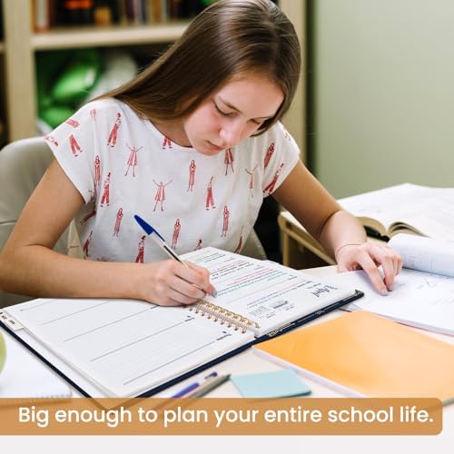 Planner 2026-2027, Weekly & Monthly Academic Calendar, Jul 2026 – Jun 2027